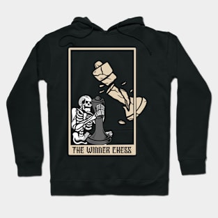 Chess and skull Hoodie